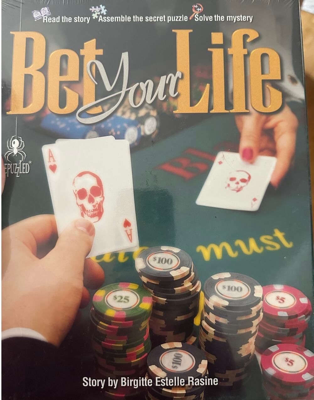 Bet Your Life Mystery Jigsaw Puzzle 1000 Pieces NIP NEW